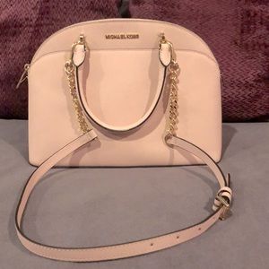 Preowned Michael Kors powder blush dome bag